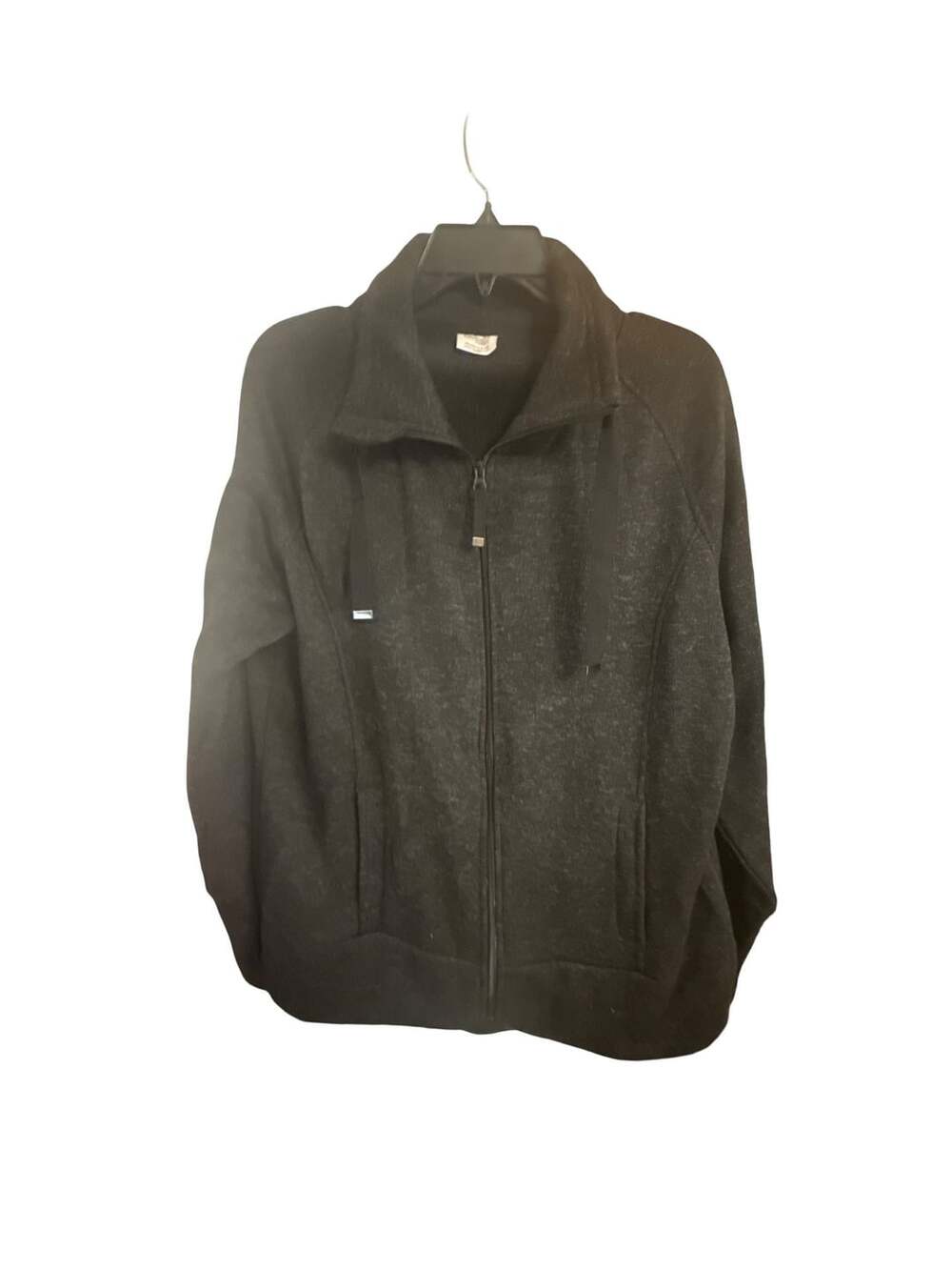 Danskin Full Zip Jacket Black Heather